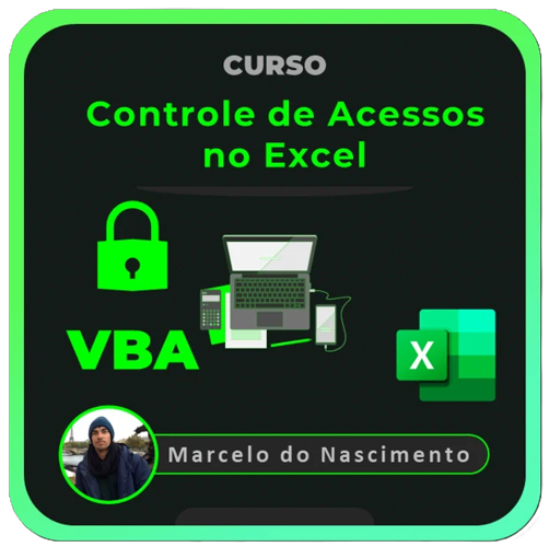 Capa do curso Controle de Acessos e Permissões no Excel